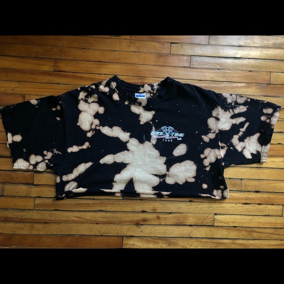 🔥Bike Night Bleached Crop Tee🔥 - Picture 5 of 6